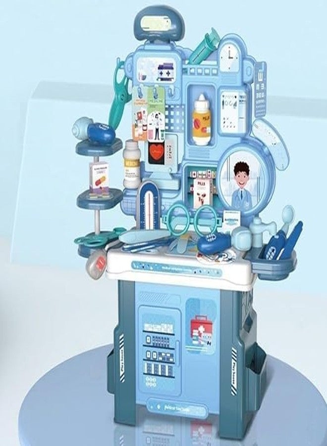 SKYBUCKET مجموعة أدوات الطبيب للعب التخيلي من سكاي باكت، قطعتان من الأدوات الطبية للأطفال - Image 1